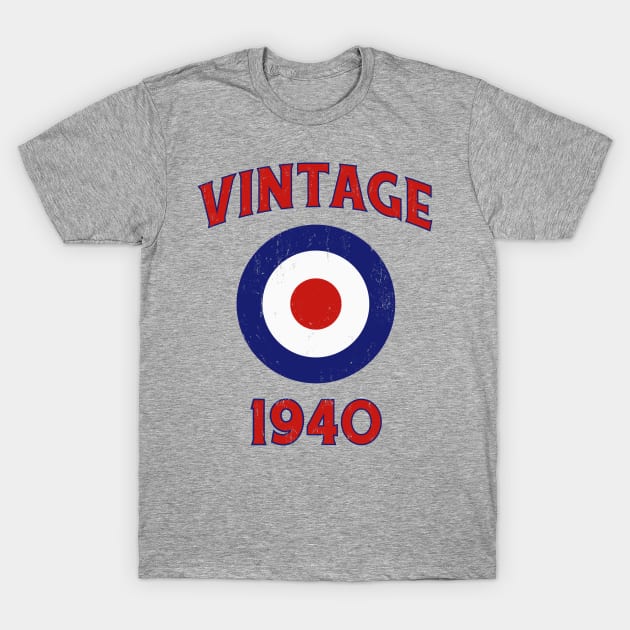 Mod Vintage 1940 T-Shirt by marieltoigo